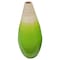 Uniquewise Contemporary Bamboo Floor Flower Vase Tear Drop Design for Dining, Living Room, Entryway Decoration QI004271.M - alternate 4
